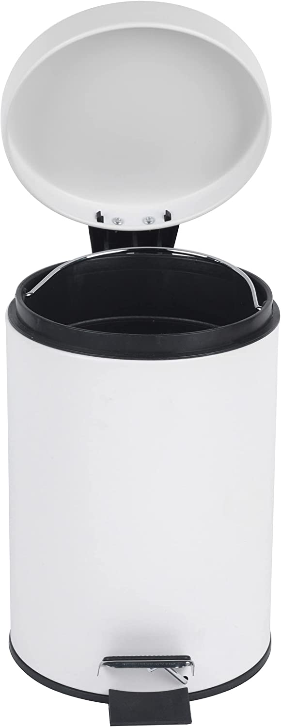 Beldray LA038098WHTAEU7 3 LITRE SOFT-CLOSE PEDAL BIN