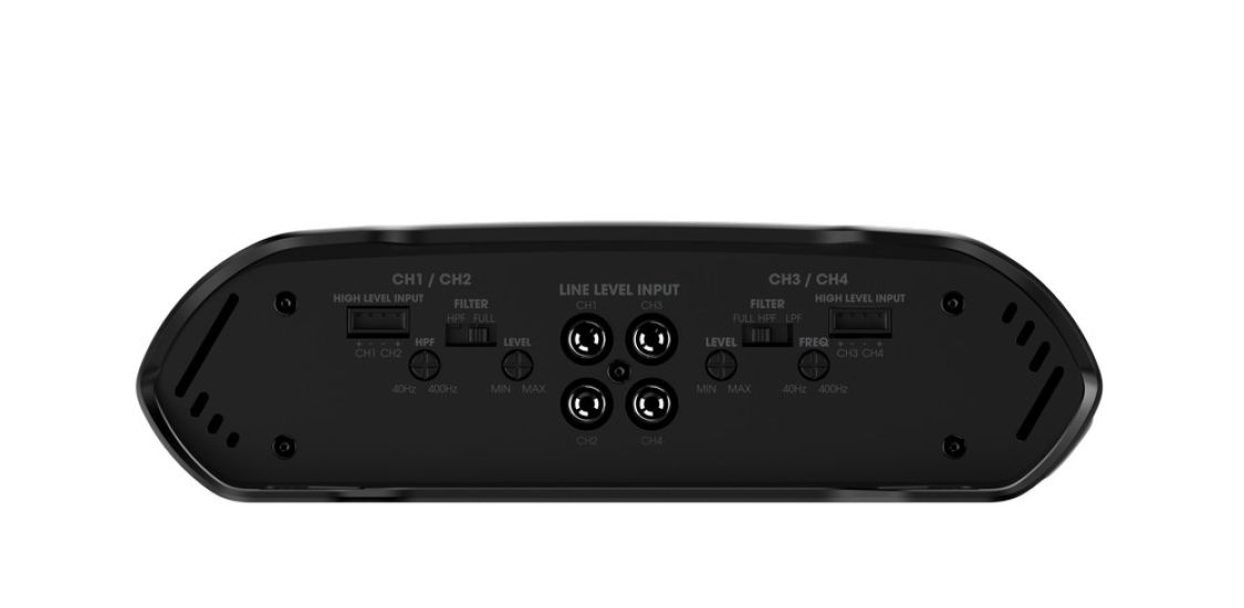 Powerful car amplifier with 4 channels JBL Concert A704