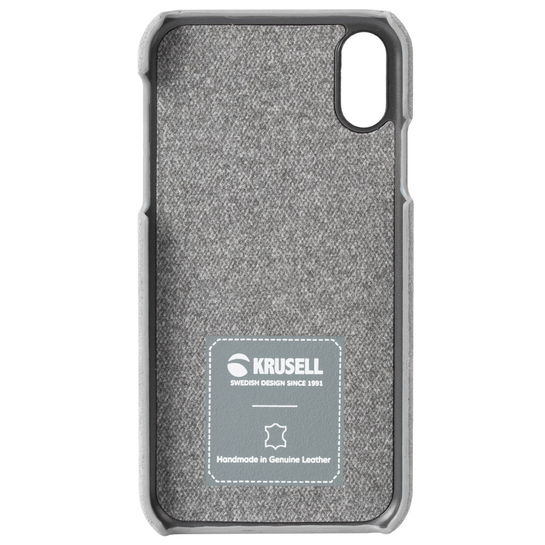 Чехол для iPhone XS Max Grey Krusell Broby 