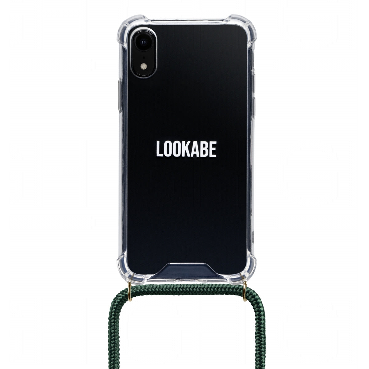 Ожерелье Lookabe для iPhone Xr золотисто-зеленое loo014