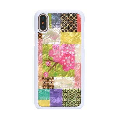 Smartphone cover with cherry blossoms for iPhone XS/S, iKins