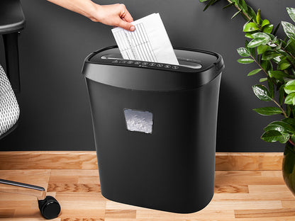 Tracer 47012 TRX-815L Paper Shredder, P-4 Security Level, Up to 18 Sheets, Credit Card Shredder, 70 dB