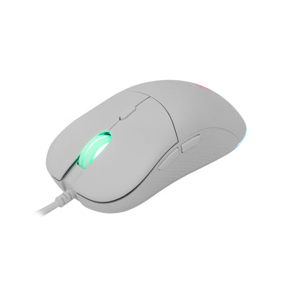 White Shark GM-5010 Bagdemagus White 7200 DPI Optical Gaming Mouse with 6 Buttons