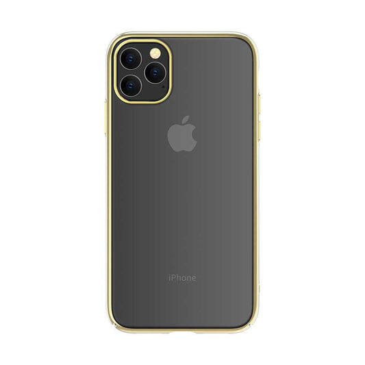 Triecienizturīgs zelta vāciņš ar trieciena absorbciju Devia Glimmer iPhone 11 Pro Max