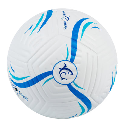 Soccer ball size 5, 12-panel, White Shark MB-001