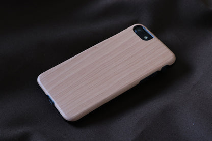 iPhone 7/8 SE (2020) koka un polikarbonāta vāciņš - MAN&WOOD ampero black