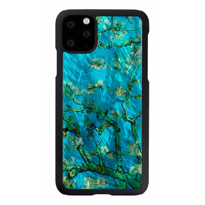 Smartphone cover iPhone 11 Pro Max Almond Flowers Black