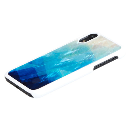 Smartphone Case iPhone XR Blue Pearl iKins