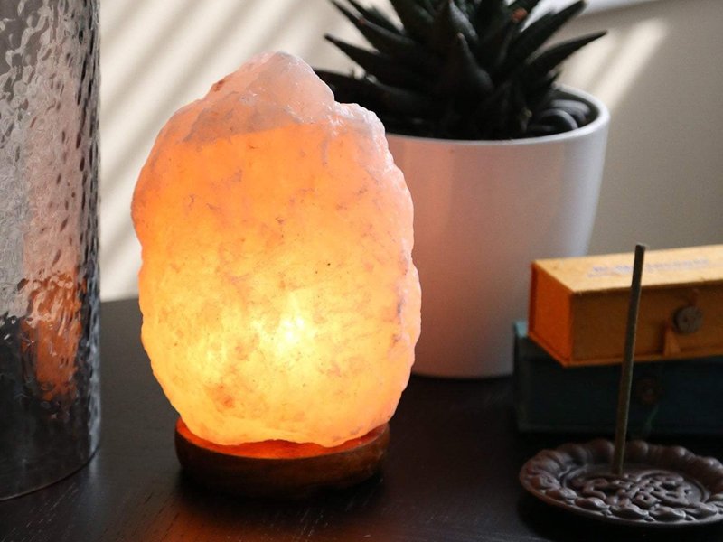 Salt stone lamp with rheostat switch Beper P201UTP100