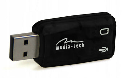 USB Sound Card Virtual 5.1 Effect Media-Tech MT5101