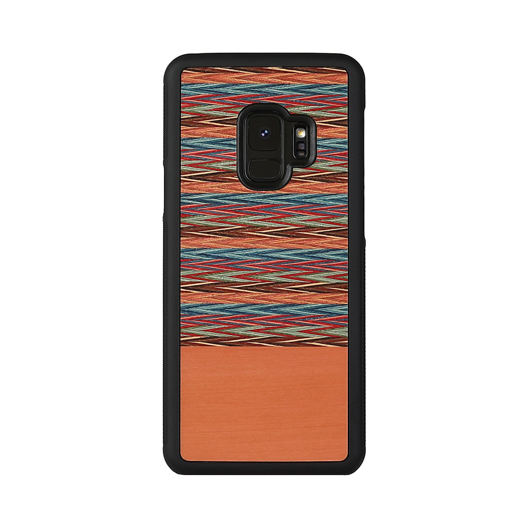 Smartphone cover made of natural wood for Samsung Galaxy S9