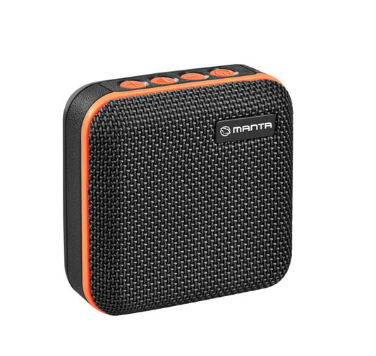 Bluetooth Speaker with FM Radio and Microphone - Manta SPK01GO