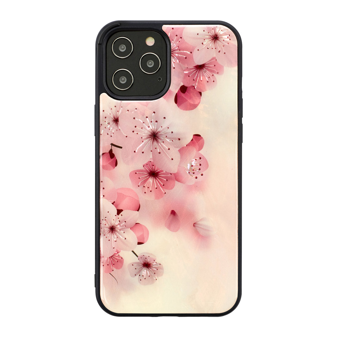 iPhone 12/12 Pro protective case with cherry blossoms, iKins