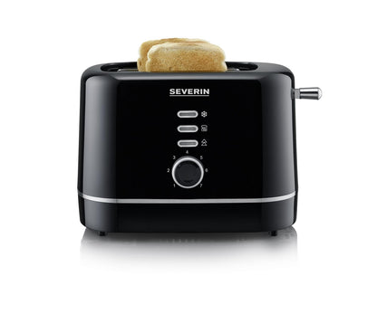 Toaster Severin AT 4321 black/stainless steel with 2 slices