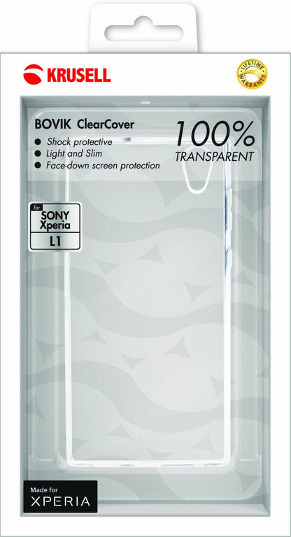 Protective cover Transparent Sony Xperia L1 - Krusell 