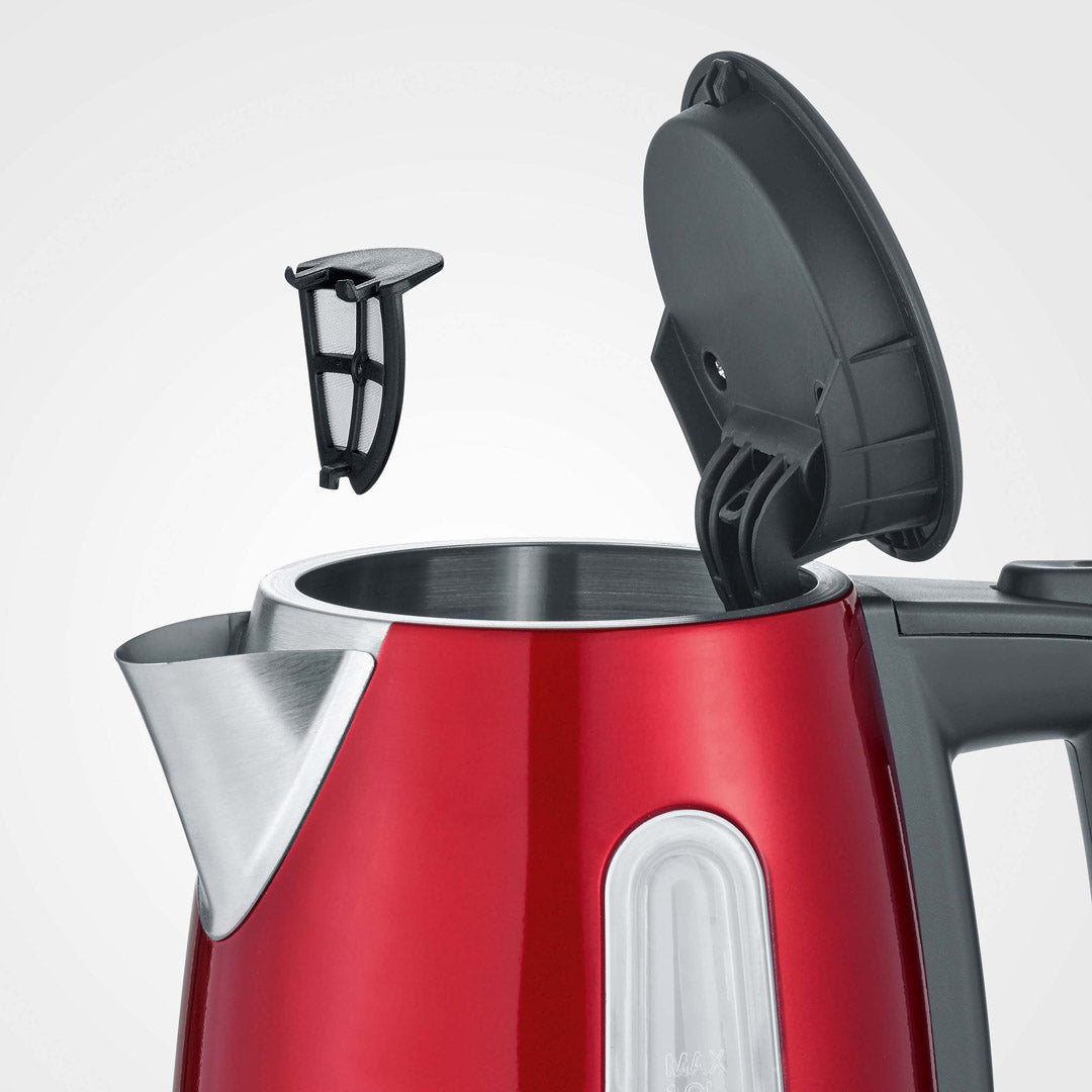 Cordless kettle with 360° base and filtration, Severin WK 3417