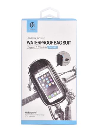 Devia Universal Bicycle Waterproof Bag Suit black