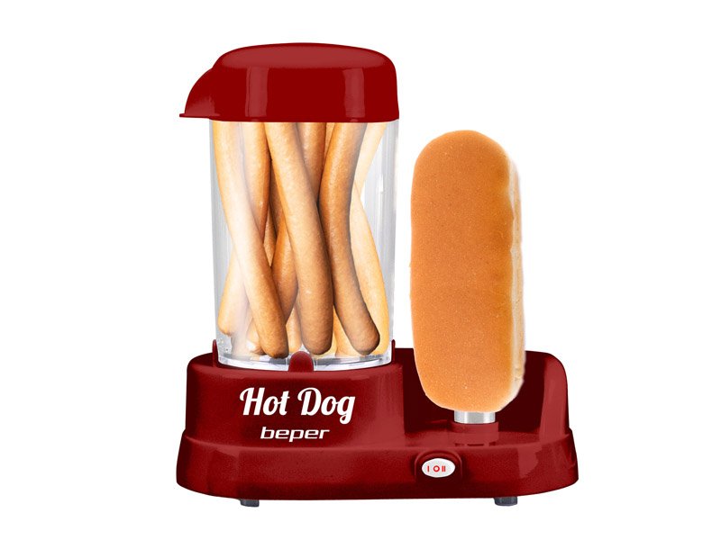 Hotdog cooking machine with steamer - Beper P101CUD501