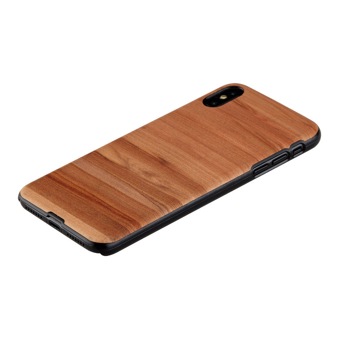 Viedtālruņa maciņš iPhone X/XS dabīgs koks MAN&WOOD