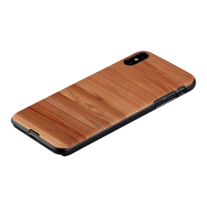 Viedtālruņa maciņš iPhone X/XS dabīgs koks MAN&WOOD