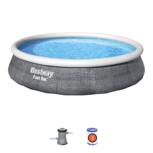 Outdoor pool with filter pump, 396 cm, Bestway 57376