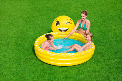 Smile design pool with water sprayer Bestway Summer Smiles Sprayer Pool