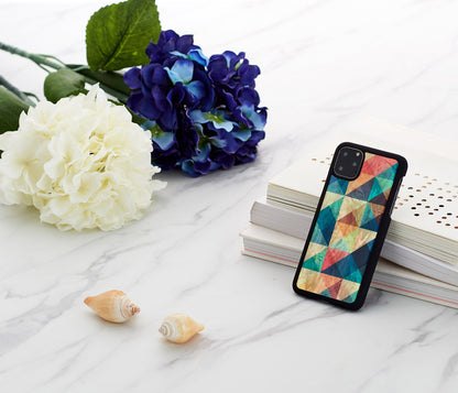 iPhone 11 Pro Max cover, mother of pearl, mosaic black, iKins