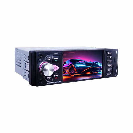 Car Radio/Magnetola with 4" Display, Bluetooth, MirrorLink and Rearview Camera Support Manta RS5501 Toronto