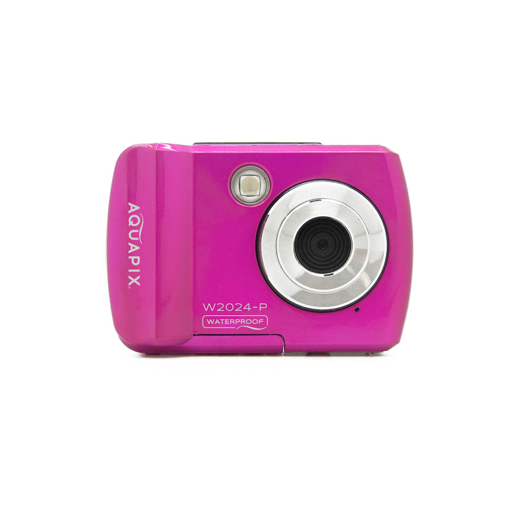 Digital underwater camera for water Aquapix W2024 Splash pink