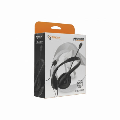 Sbox HS-707 Wired Headphones - Comfortable and Stylish Design