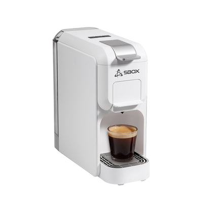 Coffee machine 3-in-one Barista white SBOX CM-719