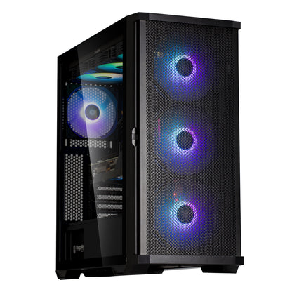 Datora korpuss ar ARGB ventilatoriem Zalman Z10 Plus ATX Mid Tower