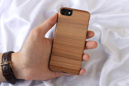 iPhone 7/8 SE (2020) wooden polycarbonate case, MAN&amp;WOOD