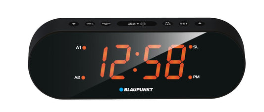 Compact Alarm Clock with LCD Screen - Blaupunkt CR6OR