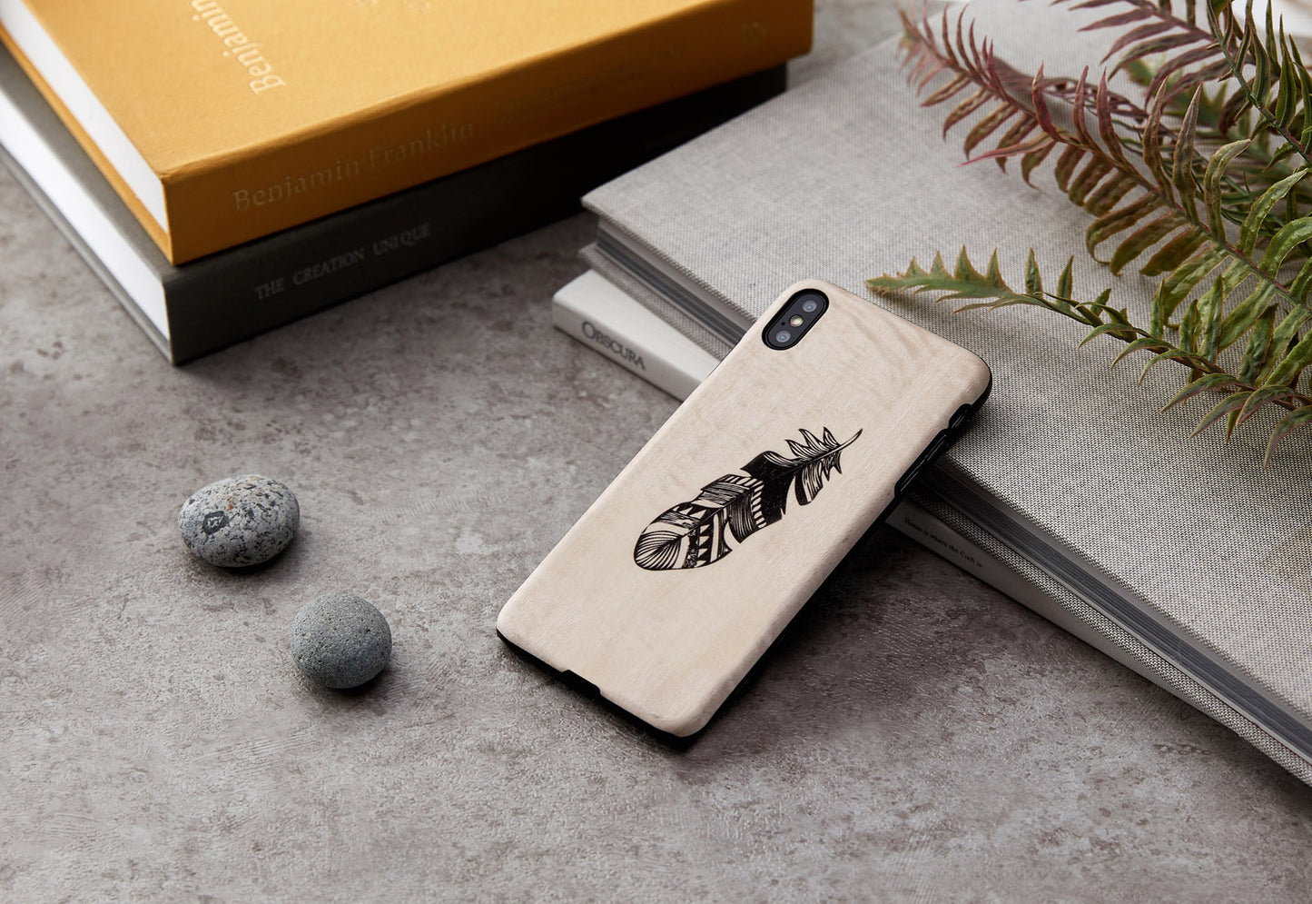 Cover made of natural wood iPhone X/XS MAN&amp;WOOD