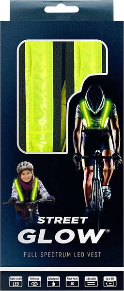 LED vest with bright diodes, Easypix StreetGlow L/XL