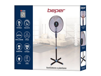 Stand fan Beper P206VEN101 with steel protective grid