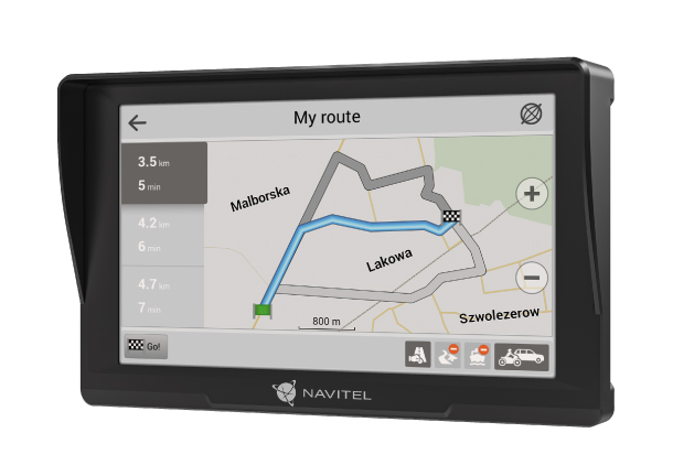 Navigation device Navitel E777 Truck with 47 pre-installed maps