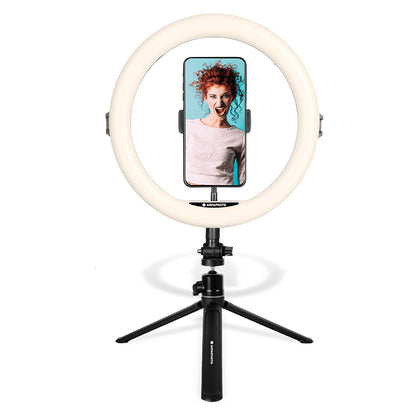 Ring light with stand, USB, AGFA ARL11, 11"