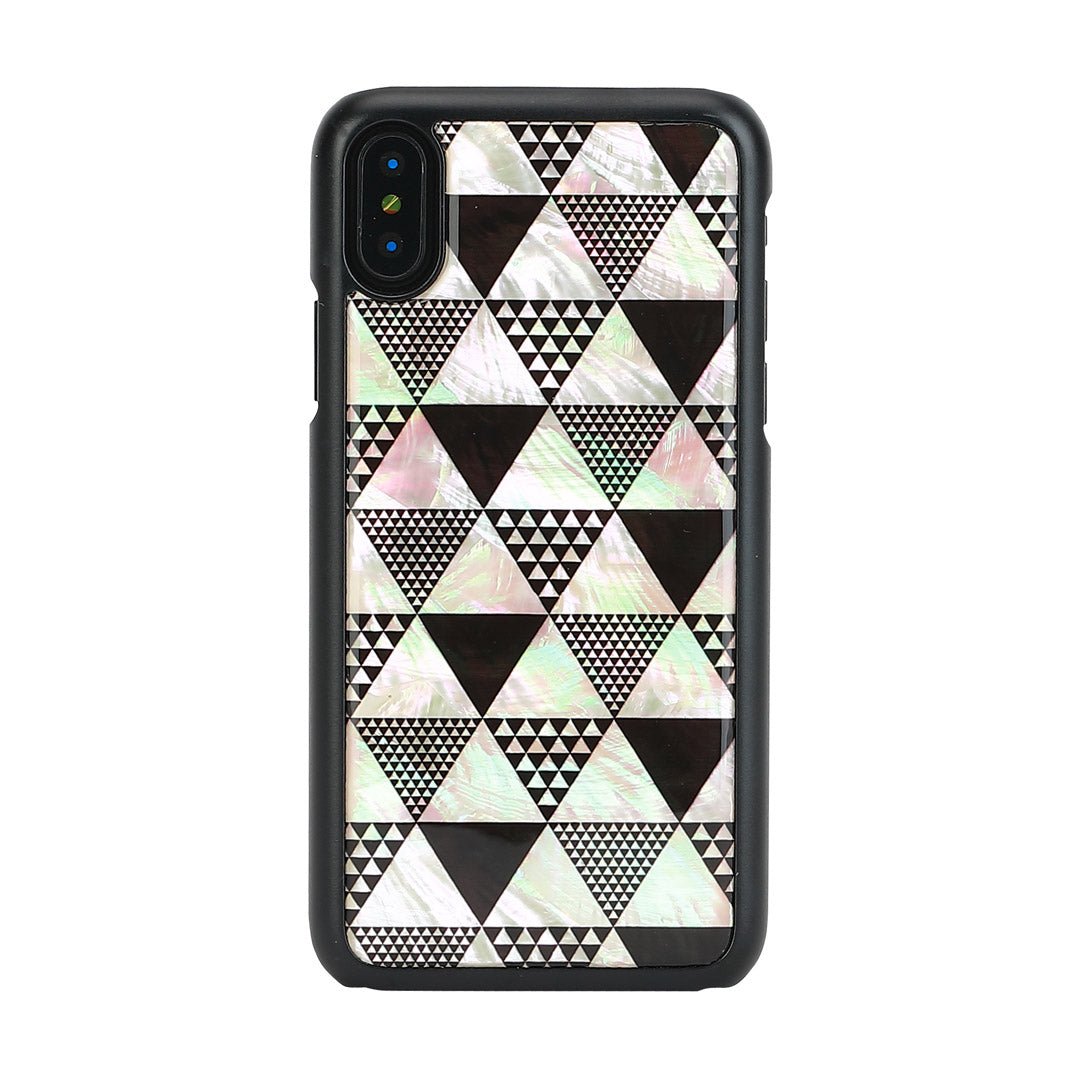 Smartphone case pyramid black iKins iPhone XS/S