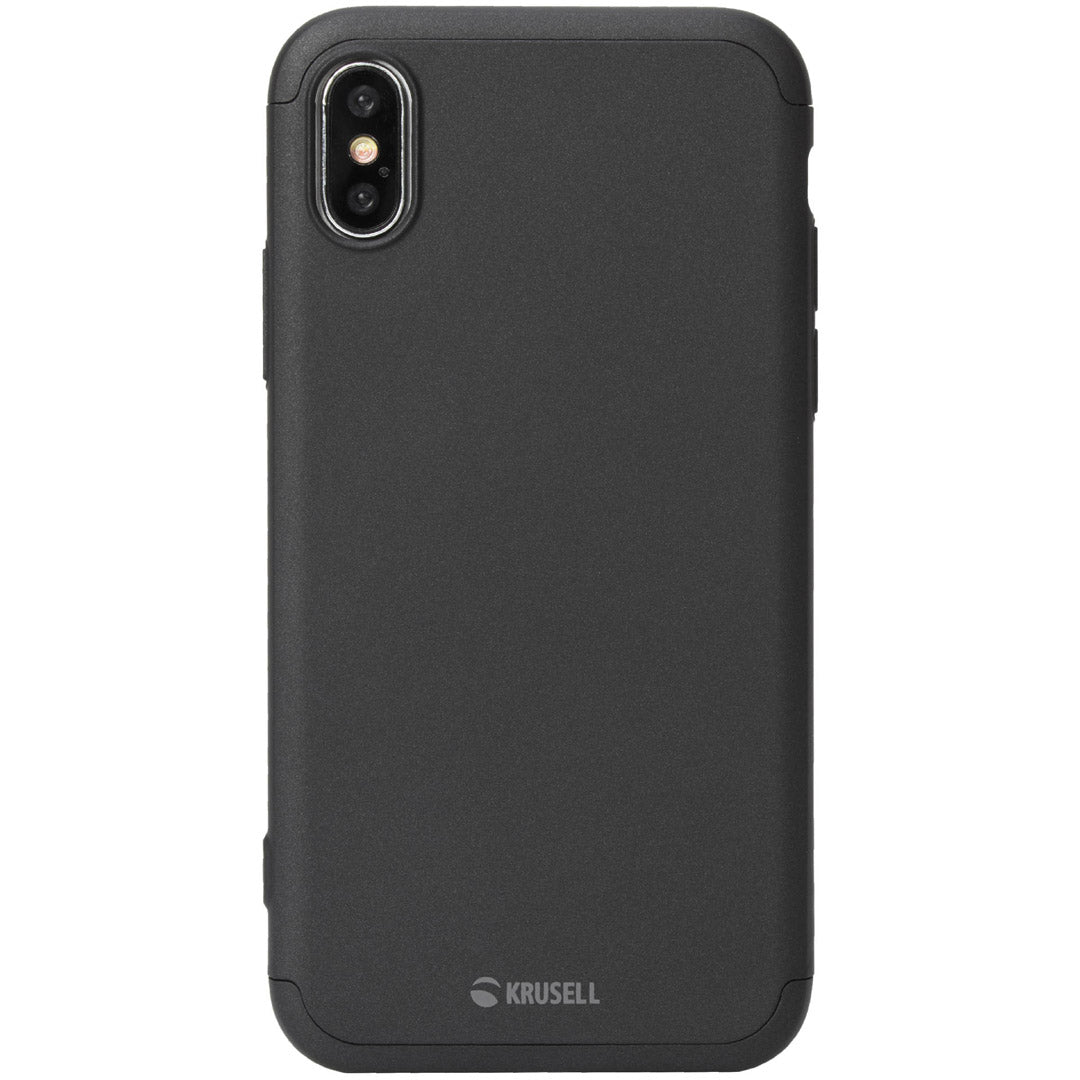 Aploksne aizsargvāks iPhone XS Max melns Krusell Arvika