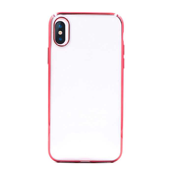 TPU Glitter case, red - iPhone XS/X (5.8) - Devia