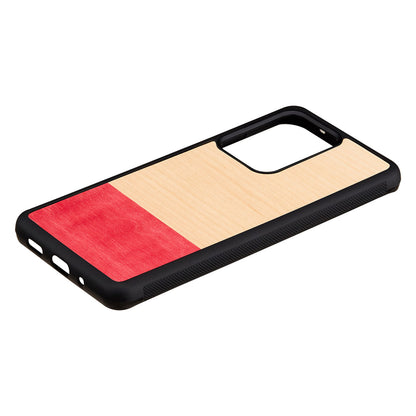 Galaxy S20 Ultra wooden polycarbonate case MAN&amp;WOOD