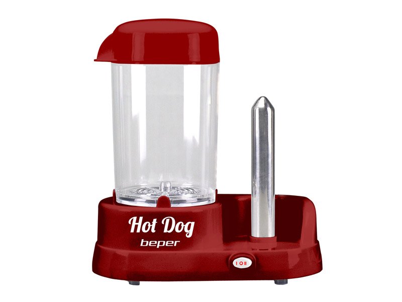 Hotdog cooking machine with steamer - Beper P101CUD501