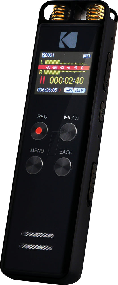 Digital Dictaphone for Stereo Recording Kodak VRC550, 8GB Memory