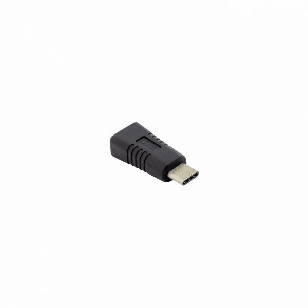Адаптер USB C — Micro USB 2.0, OTG, черный, Sbox