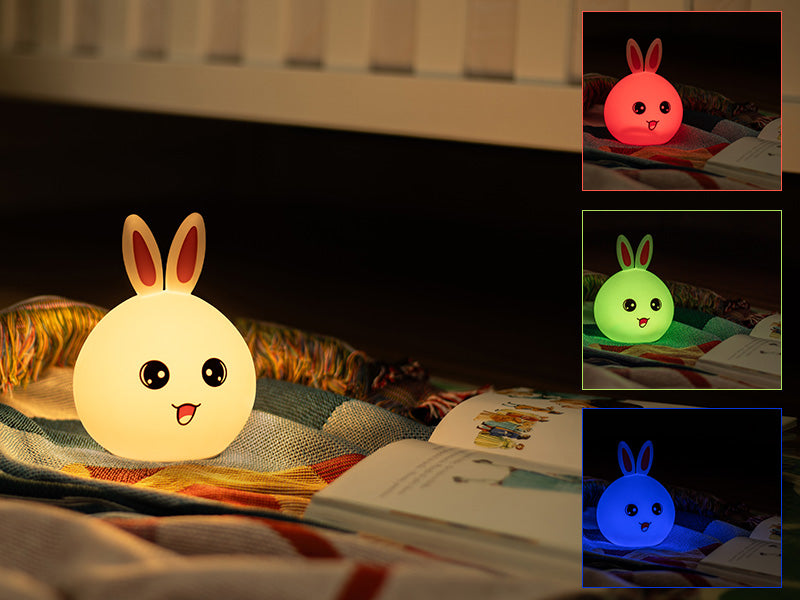 Children's LED Night Light with Remote Control - Tracer 47255 Bunny