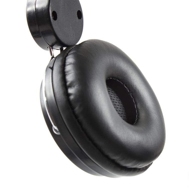Sbox HS-736B Wired headphones. Black