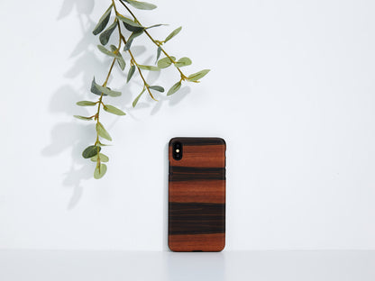 Smartphone case iPhone XS Max natural wood MAN&amp;WOOD