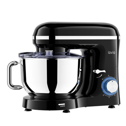 Stacionārais mikseris 6.2L, 1900W, Lovio ChefAssistant Black